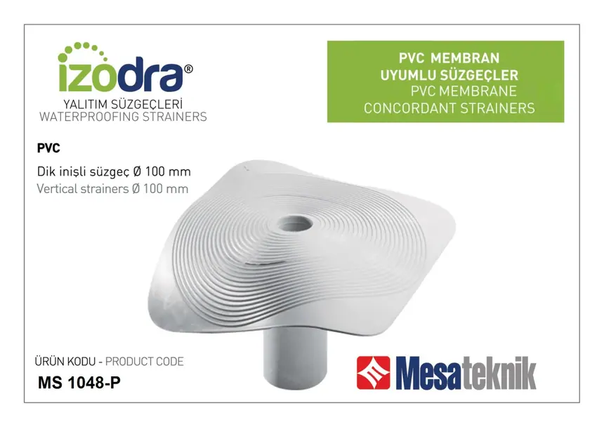 PVC Esaslı Süzgeçler