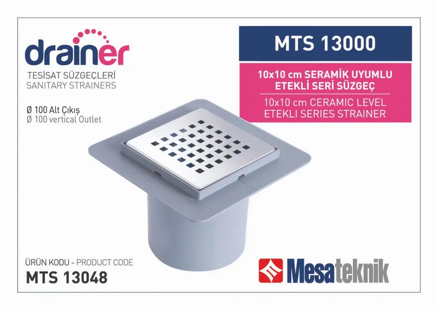 MTS 13000 Etekli Serisi Klasik 10 cm
