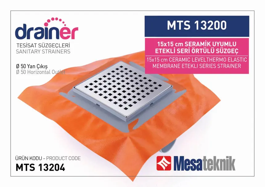 MTS 13200 Etekli Serisi Örtülü 15 cm