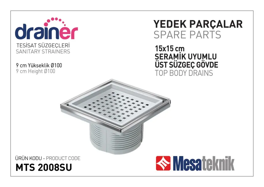 Üst Süzgeç Gövde Setler