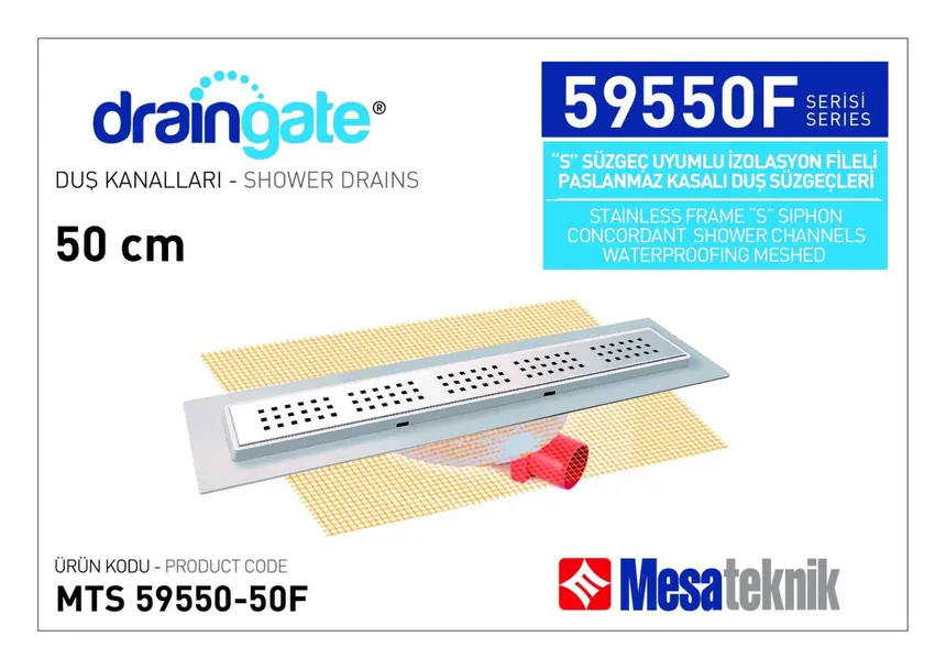 MTS 59550F S Sifon Uyumlu Seramik Seviyeli İzolasyon Fileli Seri