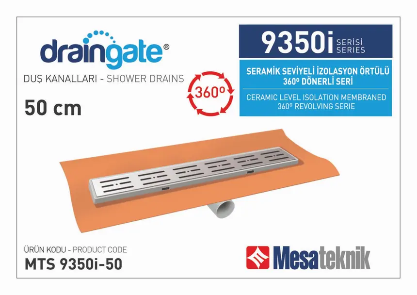 MTS 9350İ Seramik Seviyeli İzolasyon Örtülü 360º Dönerli Seri