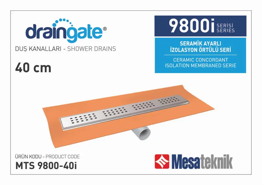 MTS 9800I Seramik Ayarlı İzolasyon Örtülü Paslanmaz Yükseltme Parçalı