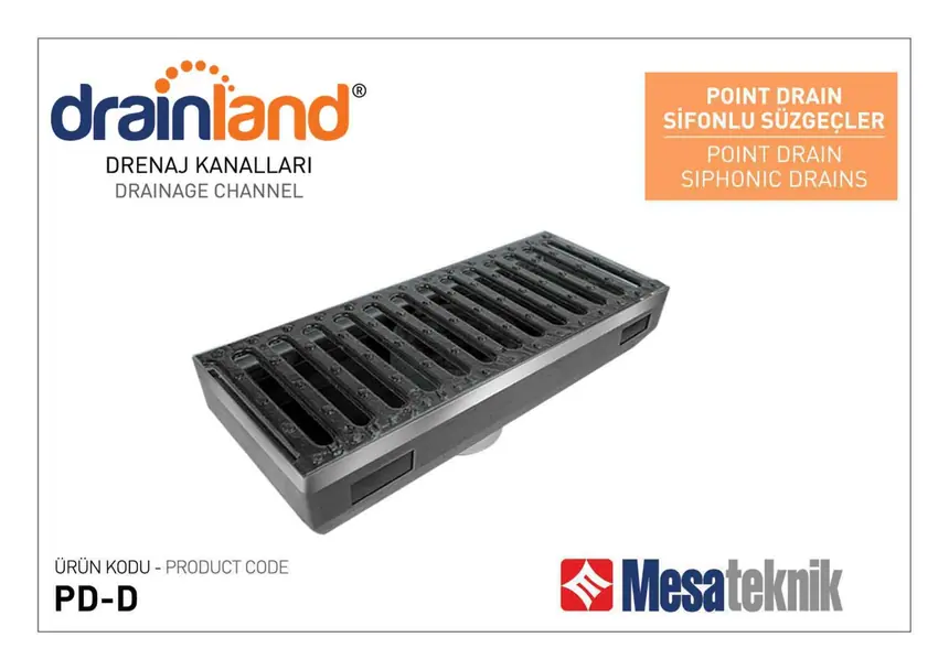 Point Drain Sifonlu Süzgeçler